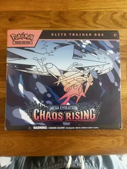 Pokemon TCG Elite Trainer Box Mega Evolution - Chaos Rising - Image 1
