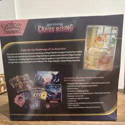 Pokemon TCG Elite Trainer Box Mega Evolution - Chaos Rising - Image 2