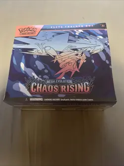 Pokemon TCG Mega Evolution Chaos Rising Elite Trainer Box ETB SEALED NEW UK - Image 1