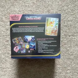 Pokemon TCG Elite Trainer Box Mega Evolution: Chaos Rising. Slight rip in seam. - Image 3