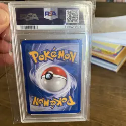 2005 Pokemon EX Scyther Reverse Holo Foil Rare Card PSA 8 46/115 - Image 2