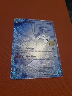 Pokemon TCG Reshiram Full Art Holo Card 113/114 Celebrations Classic Collection - Image 1