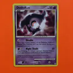 Duskull 80/130 Diamond Pearl Base Set Pokemon Card 080/130 D&P LP - Image 2