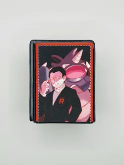 Pokemon Card Deck Box Team Rocket Mewtwo Rhydon Giovanni TCG Fits 100 Cards - Image 4