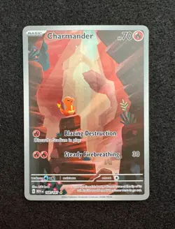 Pokemon Charmander TCG Card #168/165 Scarlet & Violet 151 Series - Image 1