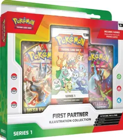 Pokemon Trading Card Game: First Partner Illustration Collection Series 1 New - Image 1