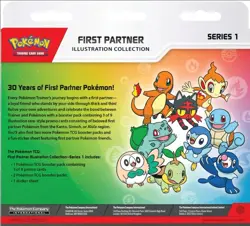 Pokemon Trading Card Game: First Partner Illustration Collection Series 1 New - Image 2