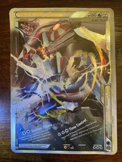 Palkia & Dialga Legend 102/102 Jumbo Oversized Holo Card - Rare - 2010 LP - Image 1