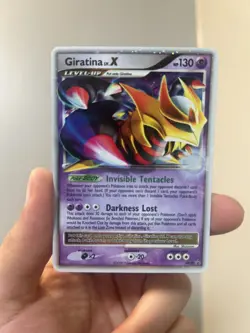 Pokemon Giratina Lv. X Holo NM DP38 Swirl Black Star Promo Near Mint 2009 - Image 1