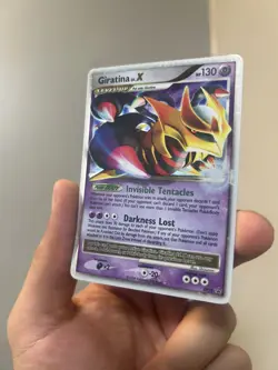 Pokemon Giratina Lv. X Holo NM DP38 Swirl Black Star Promo Near Mint 2009 - Image 2