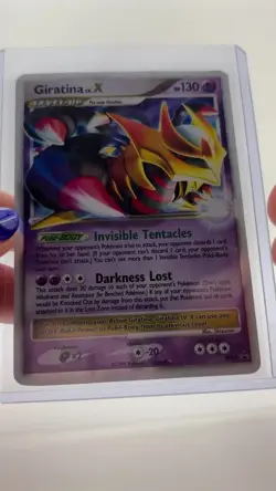 Pokemon TCG 2009 Giratina Lv. X DP38 Promo Holo - MP - Image 2