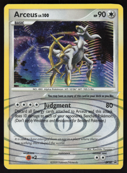 Pokemon TCG - DP Black Star Promos - Arceus DP50 Holo - P - Image 1