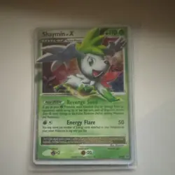 Pokemon TCG Shaymin LV.X DP Black Star Promotional Dp39 Holo Promo 1st Edition - Image 1