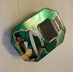 Pokemon TCG Torterra Lv. X Collectors Empty Tin Storage Display Black Star Promo - Image 3