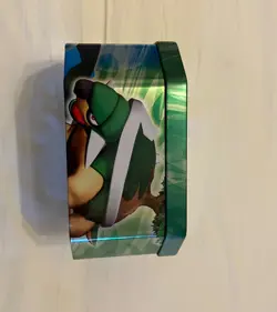 Pokemon TCG Torterra Lv. X Collectors Empty Tin Storage Display Black Star Promo - Image 4