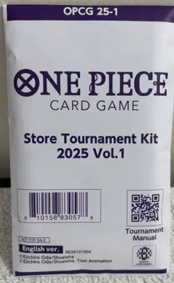 One Piece Card Game Store Tournament Kit 2025 Vol. 1 - Sealed - Image 1