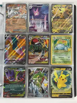 Pokemon Card Collection Binder Lot Holo Rare Mega Lucario Venusaur Charizard - Image 1