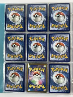 Pokemon Card Collection Binder Lot Holo Rare 1st Partner Crown Meowth Pikachu - Image 2