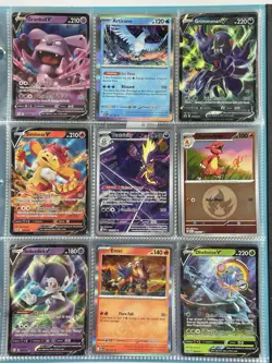 Pokemon Card Collection Binder Lot Holo Rare 1st Partner Crown Meowth Pikachu - Image 3
