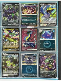 Pokemon Card Collection Binder Lot Holo Rare 1st Partner Crown Meowth Pikachu - Image 5