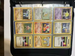 Pokemon Card Vintage Binder Collection 306 Cards Mixed Years - Image 3
