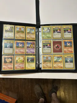 Pokemon Card Vintage Binder Collection 306 Cards Mixed Years - Image 5