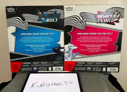 Pokemon TCG Black Bolt & White Flare Binder Collection Set Factory Sealed - Image 2