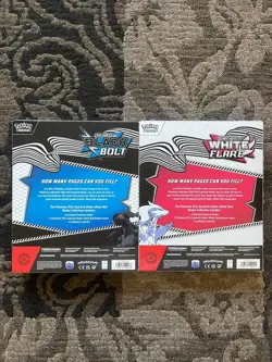 Pokemon TCG White Flare & Black Bolt Binder Collection - SEALED - Image 2
