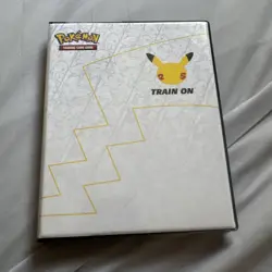 Pokemon Celebrations Jumbo Card Binder Collection Gen 1-8 Starters & Pikachu - Image 1