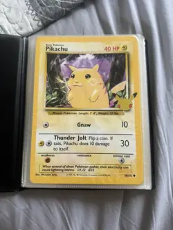 Pokemon Celebrations Jumbo Card Binder Collection Gen 1-8 Starters & Pikachu - Image 5