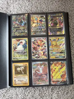 Modern Pokemon Card Binder Collection- 111 Cards - Image 1
