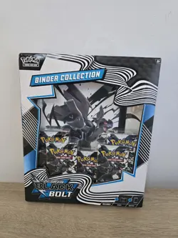 Black Bolt Binder Collection Box Pokemon TCG New Sealed - Image 1