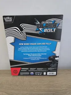 Black Bolt Binder Collection Box Pokemon TCG New Sealed - Image 2
