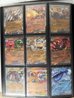 Pokemon Collection Card Binder | 30 ex 4 V 2 VMAX 1 GX + 26 Holos | 63 Cards - Image 3