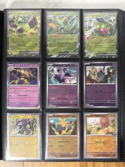 Pokemon Collection Card Binder | 30 ex 4 V 2 VMAX 1 GX + 26 Holos | 63 Cards - Image 5