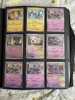 Pokemon Binder Collection (261 Cards) Full Art, Holo, Reverse Holo, EX - Image 5