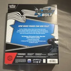 Pokemon TCG Scarlet & Violet—Black Bolt Binder Collection Box English Booster - Image 2