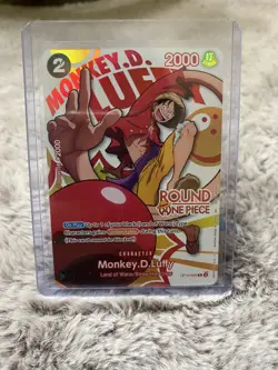 Monkey D. Luffy OP16-095 Round1 One Piece Promo English M - Image 1