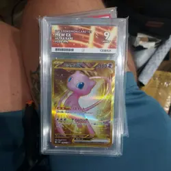 Mew EX 208/165 Sv2a: Pokemon Card 151 Holo (Japanese) Ace 9 Mint - Image 1