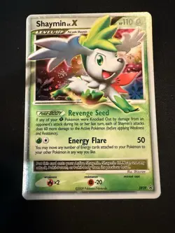 Shaymin LV.X DP39 Diamond and Pearl Holo Promo Card Pokemon TCG - Image 1