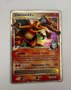 Pokemon Charizard G LV.X DP45 Diamond and Pearl Holo Black Star Promo - Image 1
