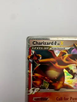 Pokemon Charizard G LV.X DP45 Diamond and Pearl Holo Black Star Promo - Image 3