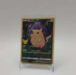Pikachu 5/25, NM Full Art Holo, Pokemon Celebrations 25th Anniversary TCG Card - Image 1