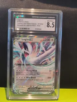 Lugia ex 017/034 Pokemon TCG: Classic Collection: Venusaur Deck Holo CGC 8.5 - Image 1