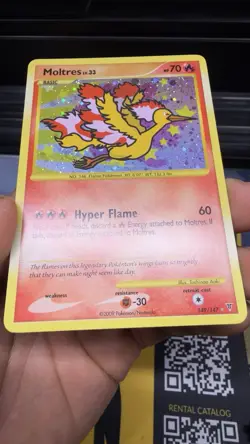 Moltres LV.33 Supreme Victors Holo Pokemon TCG Card 149/147 Secret Rare NM-/VLP - Image 5