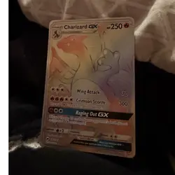 Pokemon Charizard GX Secret Rare 150/147 Burning Shadows Holo Card 250 HP - Image 1