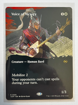 MTG - Tarkir Dragonstorm - Voice of Victory Borderless - Rare 0331 - Image 1