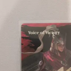 MTG Voice of Victory BORDERLESS - Tarkir: Dragonstorm - Image 3