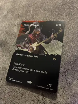 Voice of Victory (Borderless) Magic The Gathering (mtg) Tarkir Dragonstorm - Image 3