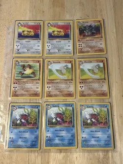 Lot of 117 Vintage Pokemon Cards Lot WOTC 1999-2003 Holo Clefairy Var. Sets - Image 5
